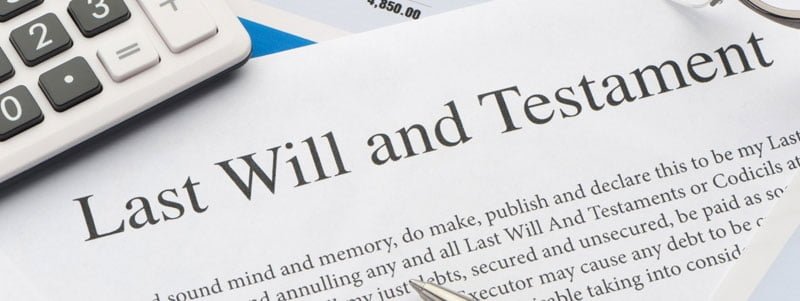 Extracto de testamento en inglés para abogados expertos en herencias